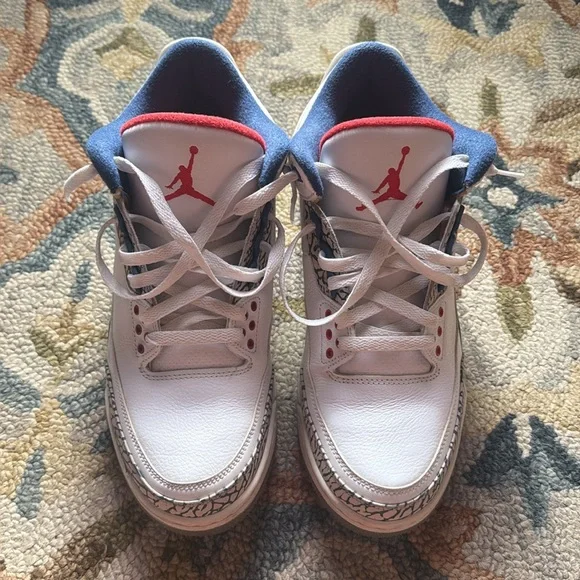 Air Jordan Retro 3 True Blue 2017 - Picture 2 of 6